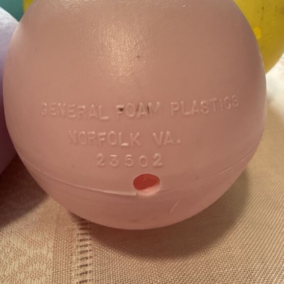 Easter Egg Blow Mold 8” Lot Of 10 Eggs Vintage General Foam Plastics & Unbranded - Picture 7 of 16
